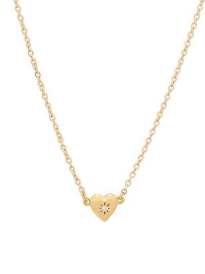 Zircon Heart Pendant Necklace - Clothes For Her Online Store
