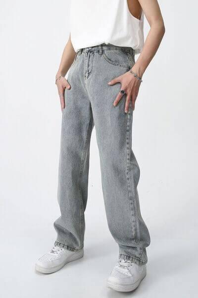 Baggy Jeans with Pockets - Clothes For Her Online Store