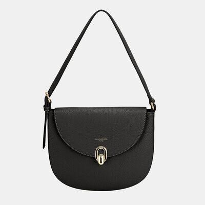 David Jones Metal Buckle Shoulder Bag - Clothes For Her Online Store
