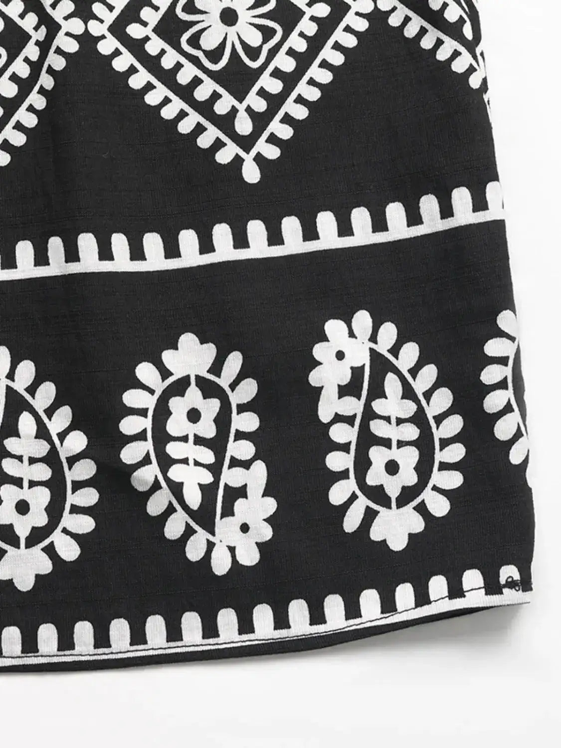 Printed Square Neck Maxi Cami Dress