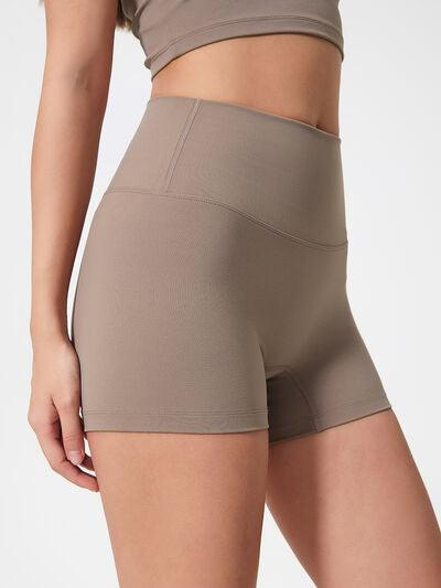 Millennia High Waist Active Shorts - Clothes For Her Online Store