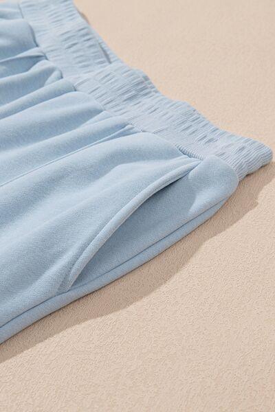 Half Zip Long Sleeve Top and Joggers Set - Clothes For Her Online Store