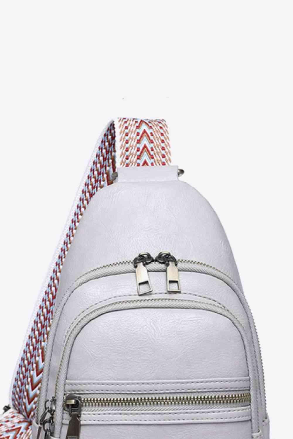 Adored It's Your Time PU Leather Sling Bag - Clothes For Her Online Store