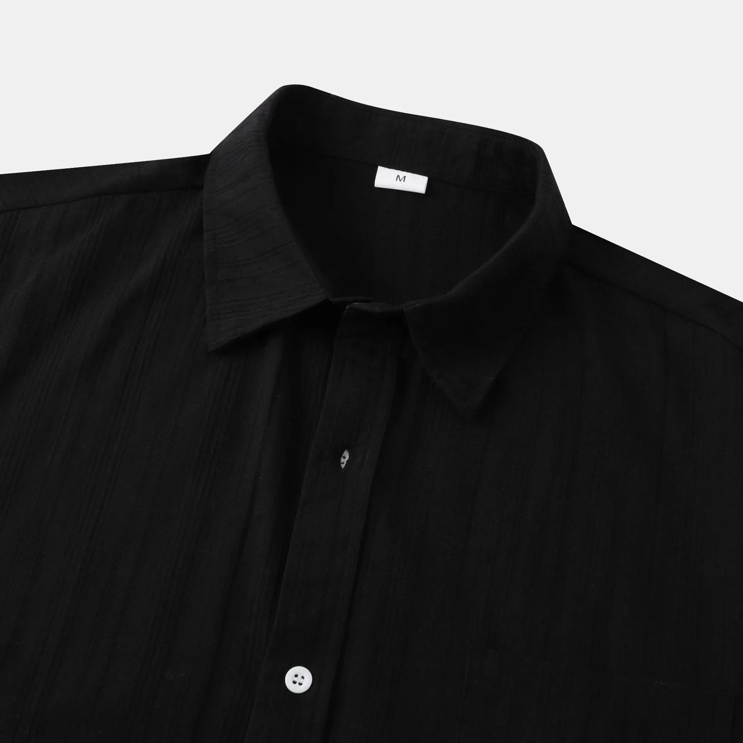 Men's Short Sleeve Button Down Shirt with Chest Pocket