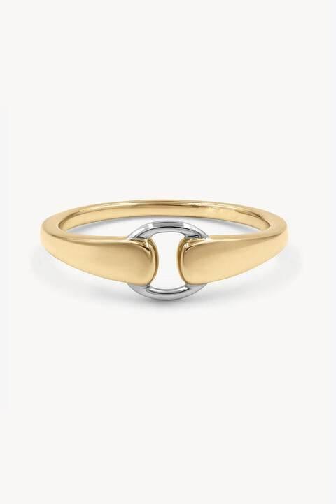 Contrast 925 Sterling Silver Ring - Clothes For Her Online Store