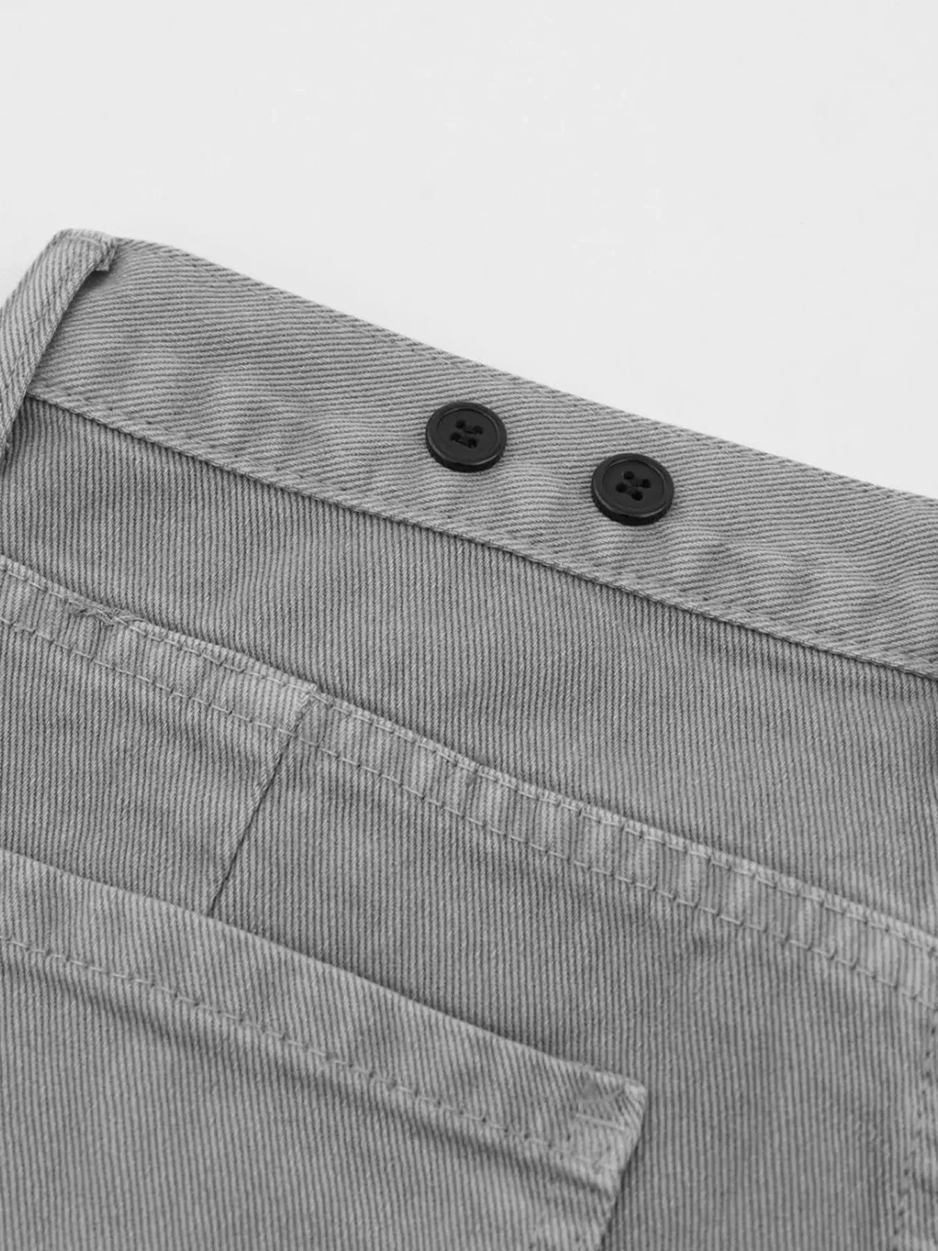 Men's High-Waist Paneled Flare Jeans
