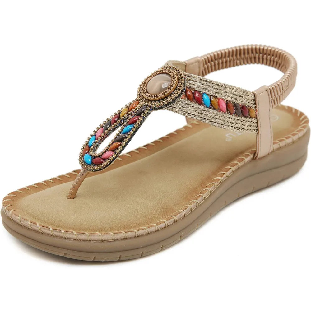 Toe Post Flats Sandals