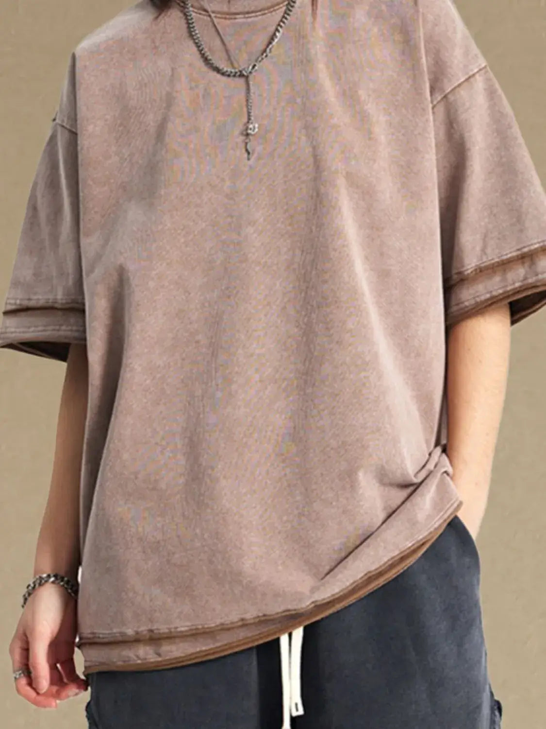 Men's Round Neck Half Sleeve T-Shirt