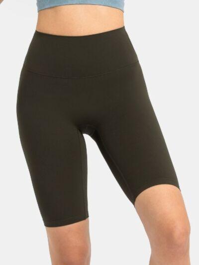 Millennia High Rise Wide Waistband Active Shorts - Clothes For Her Online Store