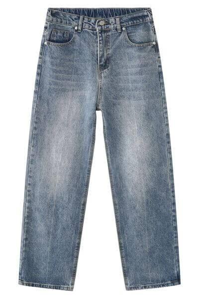 Baggy Jeans with Pockets - Clothes For Her Online Store