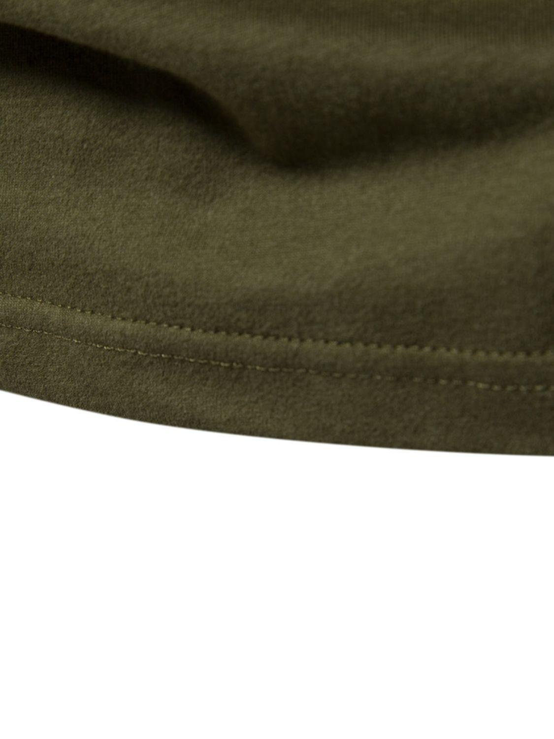 Men's Contrast Round Neck Raglan Sleeve T-Shirt - Clothes For Her Online Store