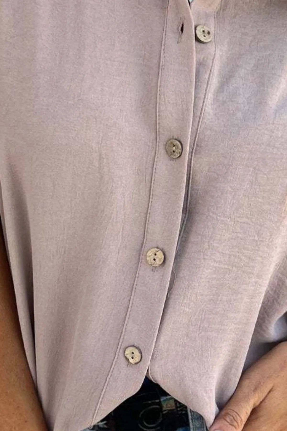 Full Size Casual Button Down Short Sleeve Loose Shirt Plus Size