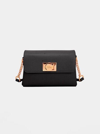 David Jones PU Leather Crossbody Bag - Clothes For Her Online Store