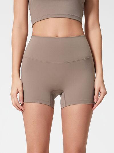 Millennia High Waist Active Shorts - Clothes For Her Online Store