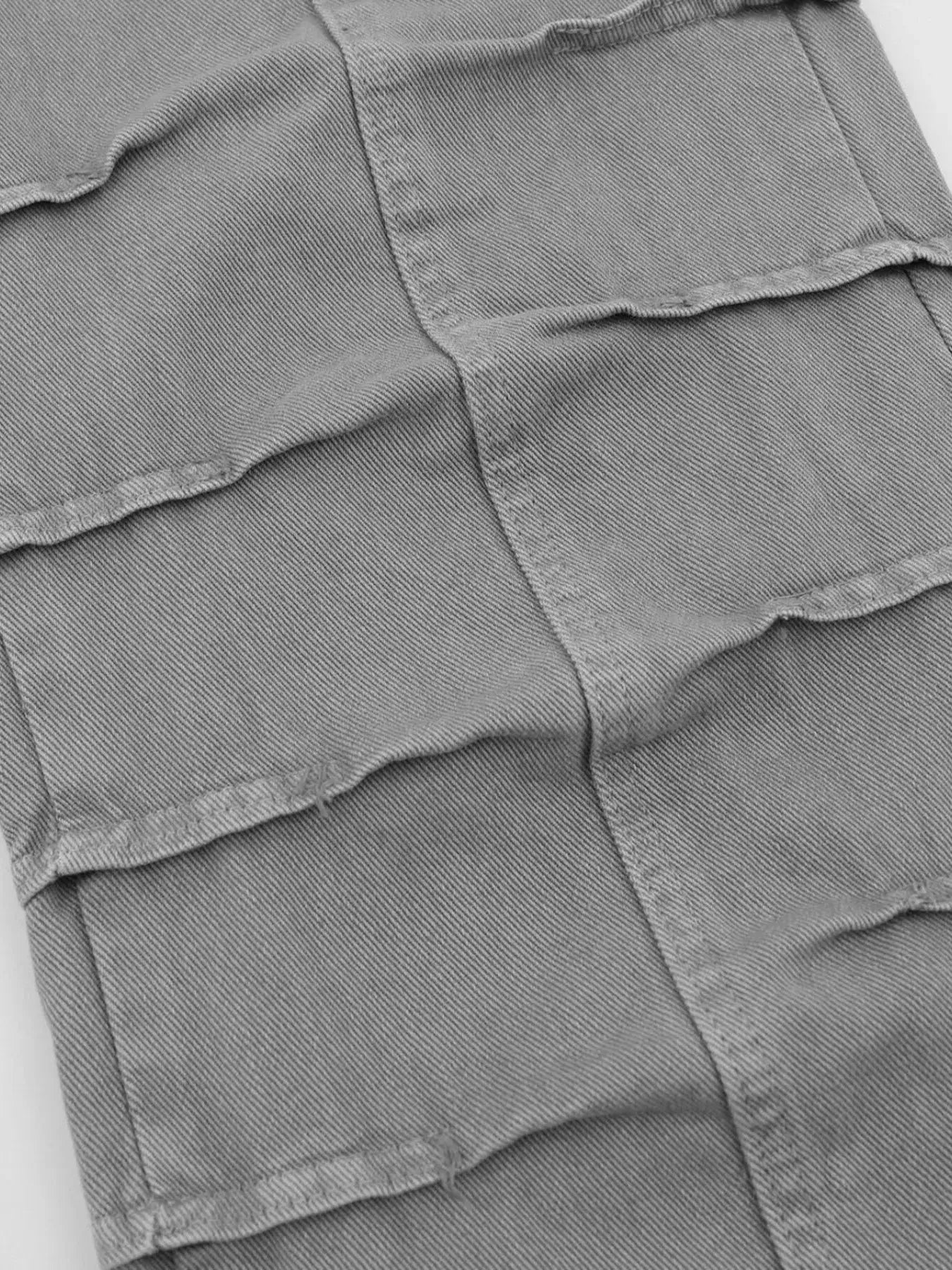 Men's High-Waist Paneled Flare Jeans