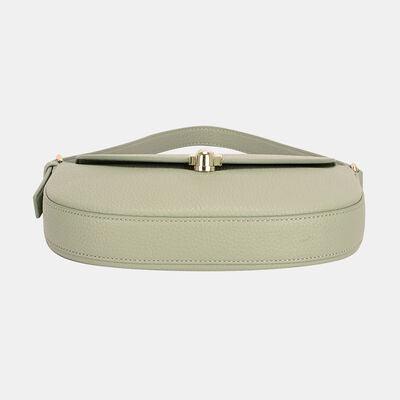 David Jones Metal Buckle Shoulder Bag - Clothes For Her Online Store