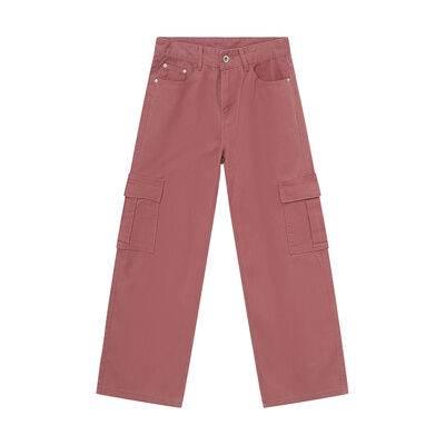 Wide Leg Cargo Jeans - Clothes For Her Online Store