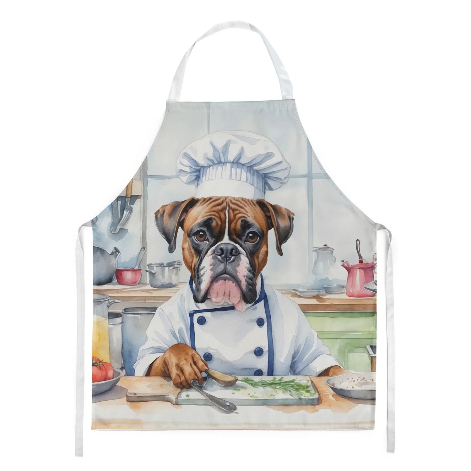 Dog Themed Aprons, Pot Holders, Cutting Boards, and Pillows