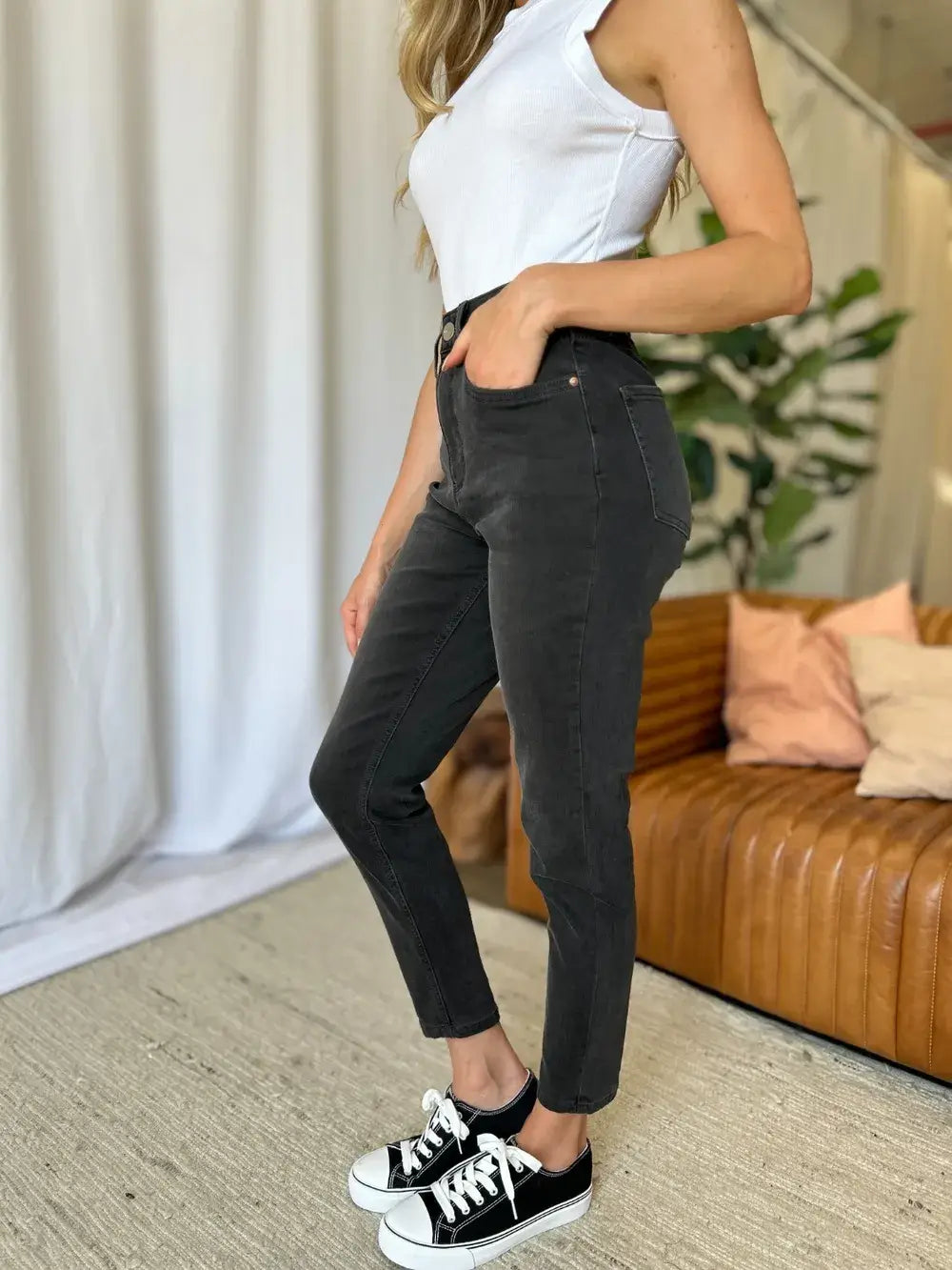 RFM Full Size High Rise Tummy Control Skinny Jeans