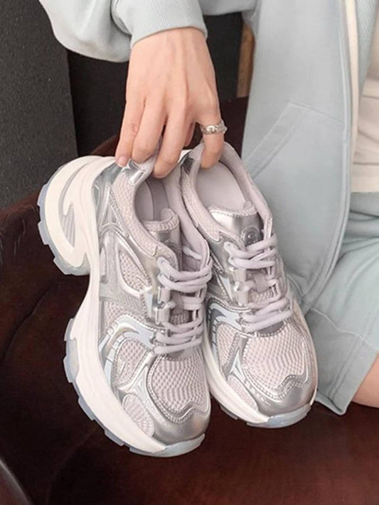 Round Toe Platform Athletic - Clothes For Her Online Store