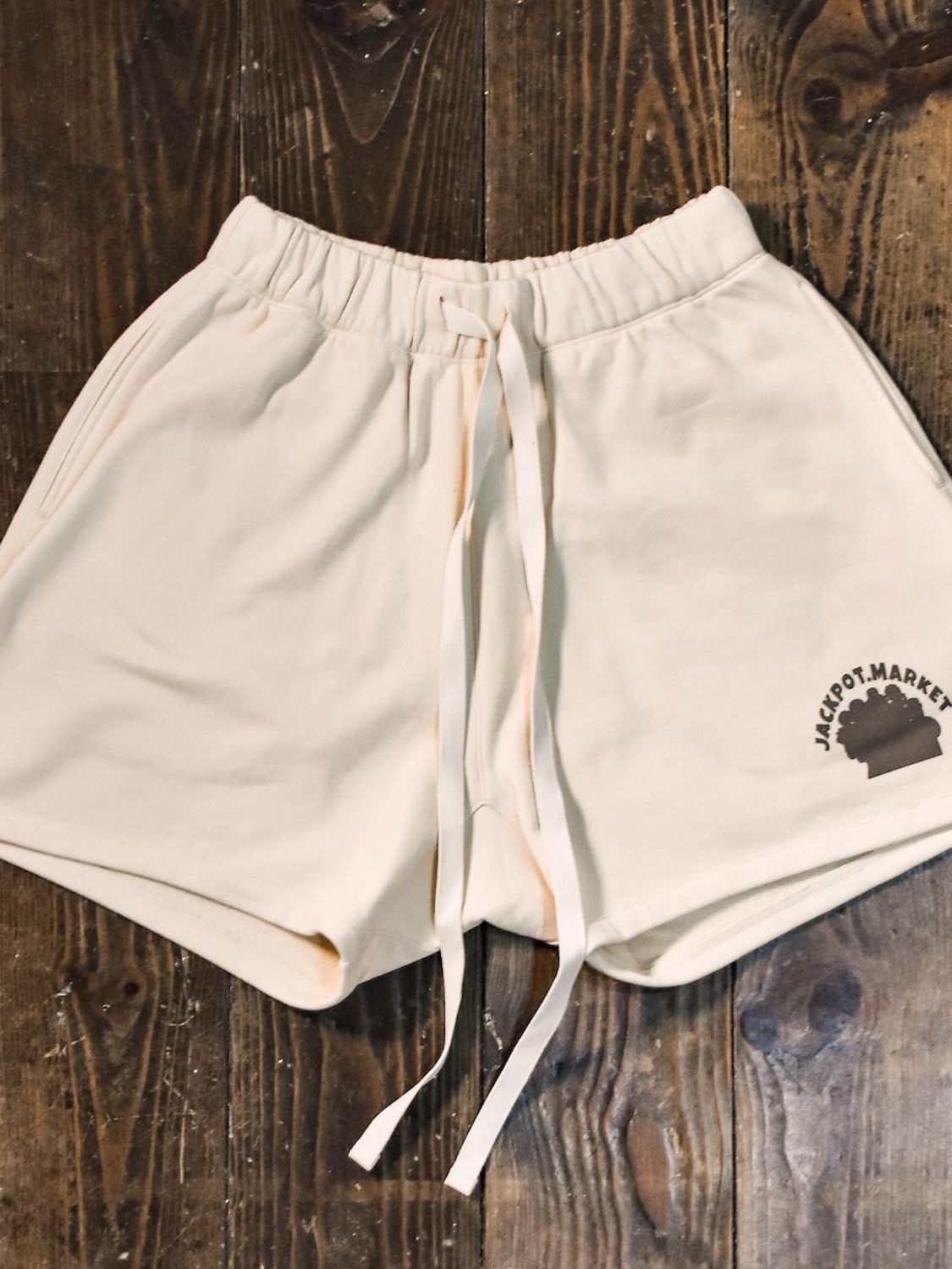 Men's Plus Size Drawstring Shorts with Pockets