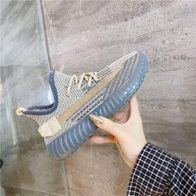 Mesh Lace-Up Platform Athletic Shoes - Clothes For Her Online Store