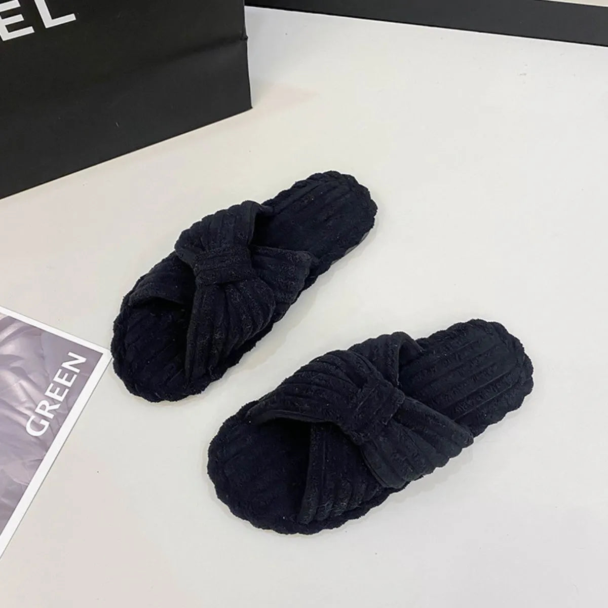 Open Toe Flats Sandals