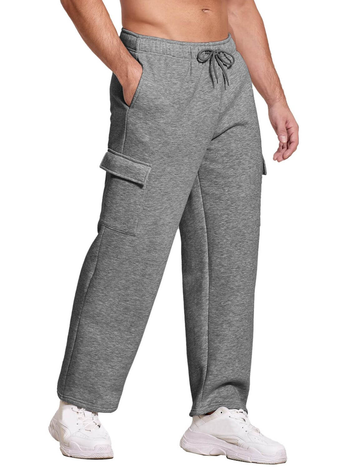 Men's Plus Size Drawstring Pants
