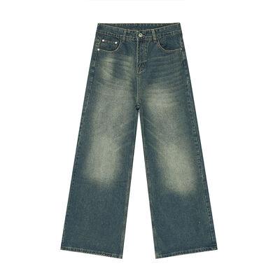 Wide Leg Jeans with Pockets - Clothes For Her Online Store