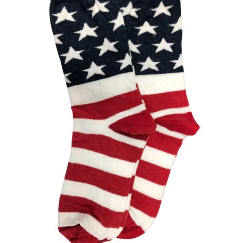 American Flag Socks in Men and Women's Sizes