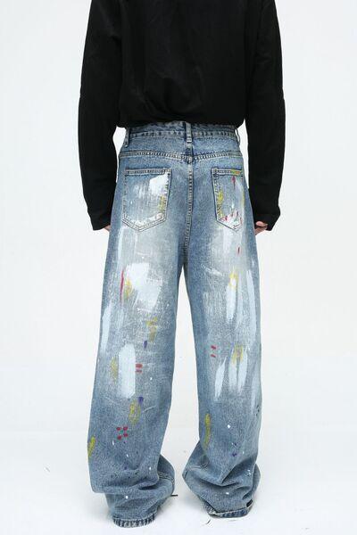 Painting Jeans with Pockets - Clothes For Her Online Store