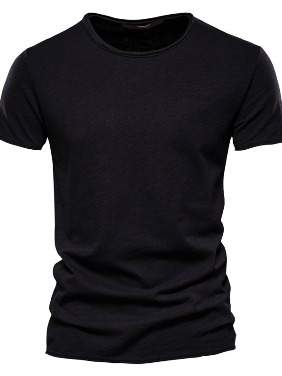 Men's Full Size Round Neck Short Sleeve T-Shirt Plus Size