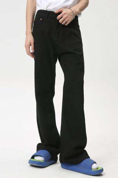 Mid Rise Jeans with Pockets - Clothes For Her Online Store
