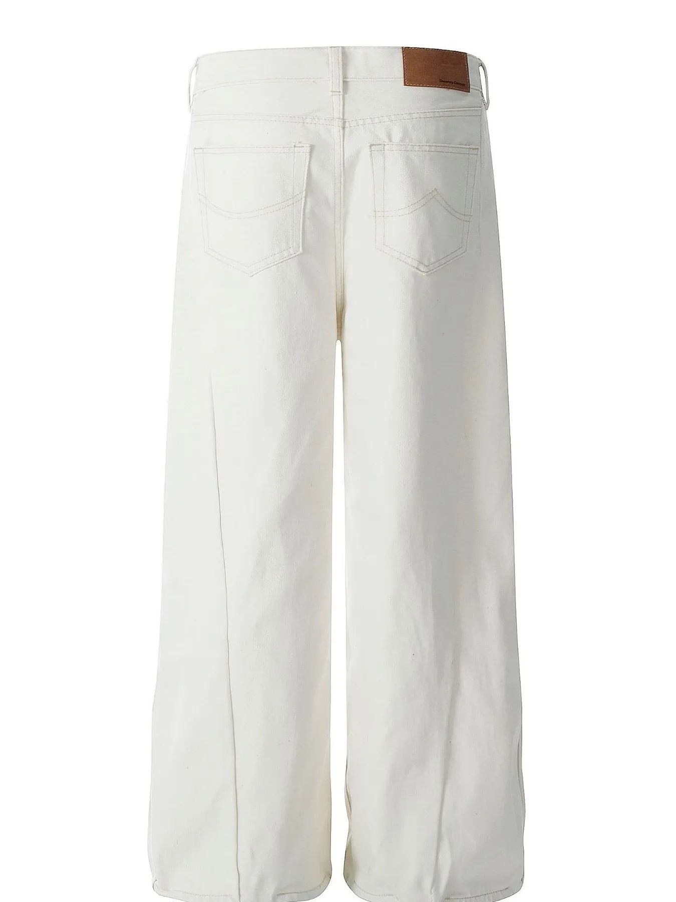 Men's High-Waist Wide Leg Jeans