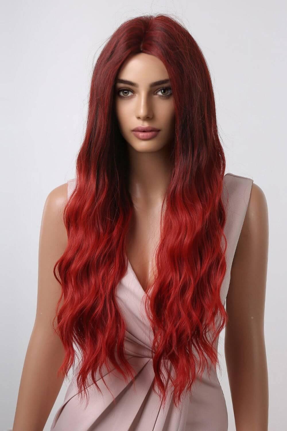 13*1" Full-Machine Wigs Synthetic Long Wave 27" - Clothes For Her Online Store