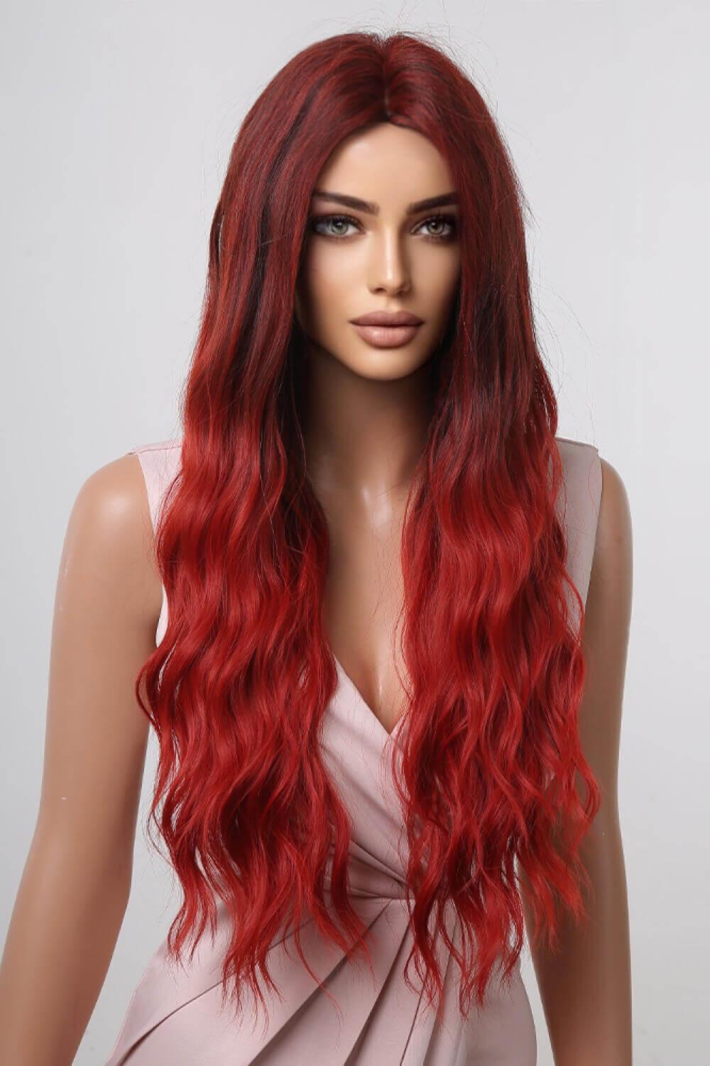 13*1" Full-Machine Wigs Synthetic Long Wave 27" - Clothes For Her Online Store