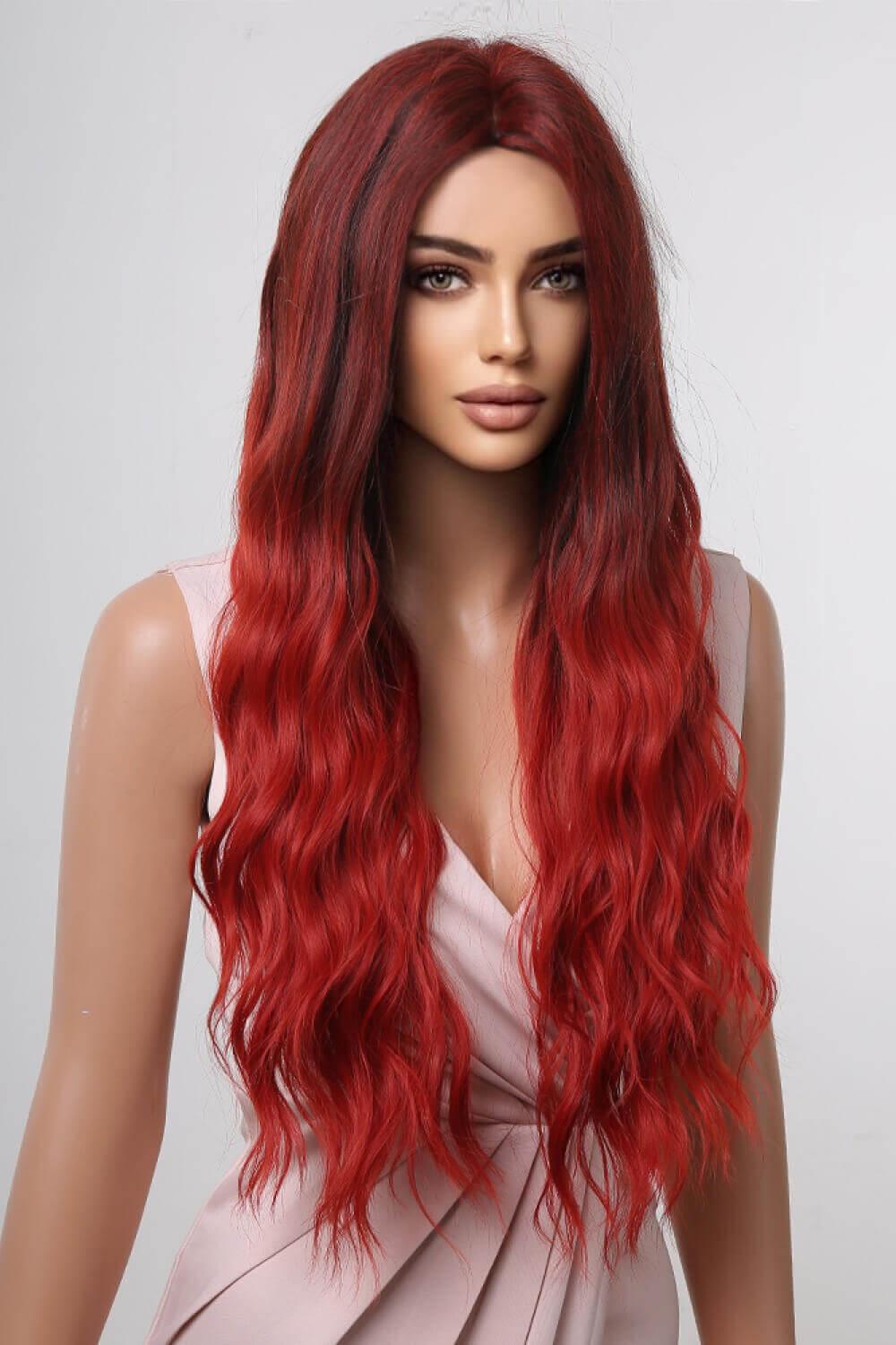 13*1" Full-Machine Wigs Synthetic Long Wave 27" - Clothes For Her Online Store