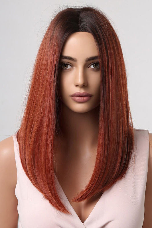 13*2" Full-Machine Wigs Synthetic Mid-Length Straight 27" - Clothes For Her Online Store