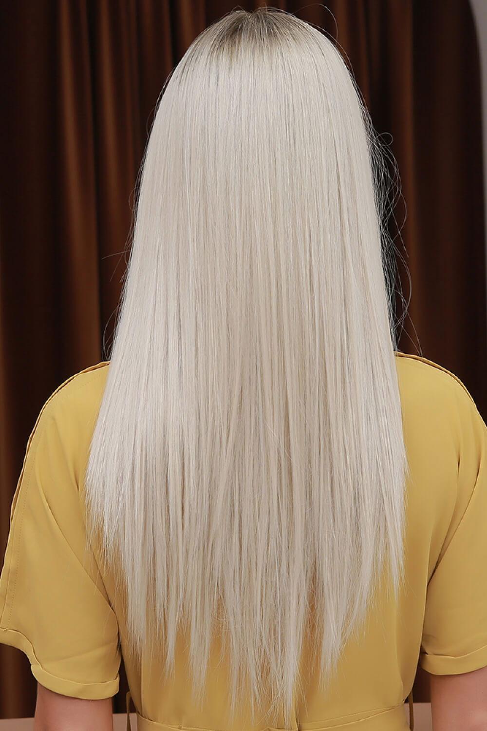 13*2" Lace Front Wigs Synthetic Long Straight 26" Heat Safe 150% Density - Clothes For Her Online Store