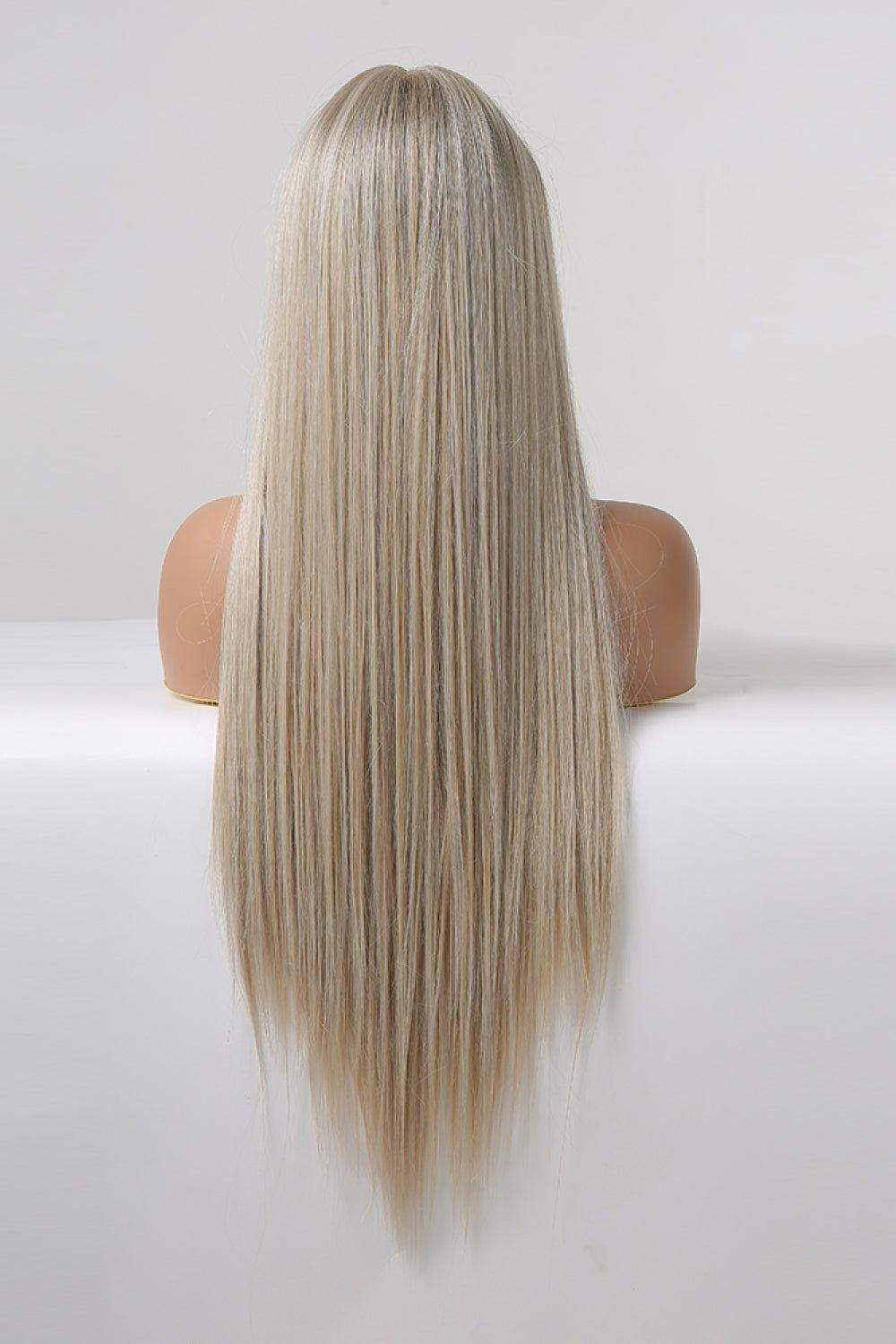 13*2" Lace Front Wigs Synthetic Long Straight 27" 150% Density - Clothes For Her Online Store