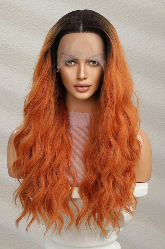 13*2" Lace Front Wigs Synthetic Long Wave 24" 150% Density - Clothes For Her Online Store