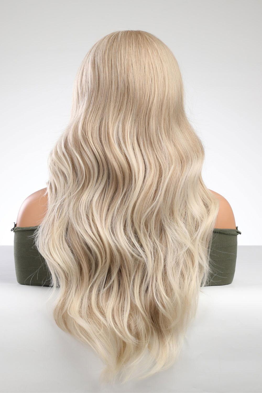 13*2" Lace Front Wigs Synthetic Long Wave 25" 150% Density - Clothes For Her Online Store