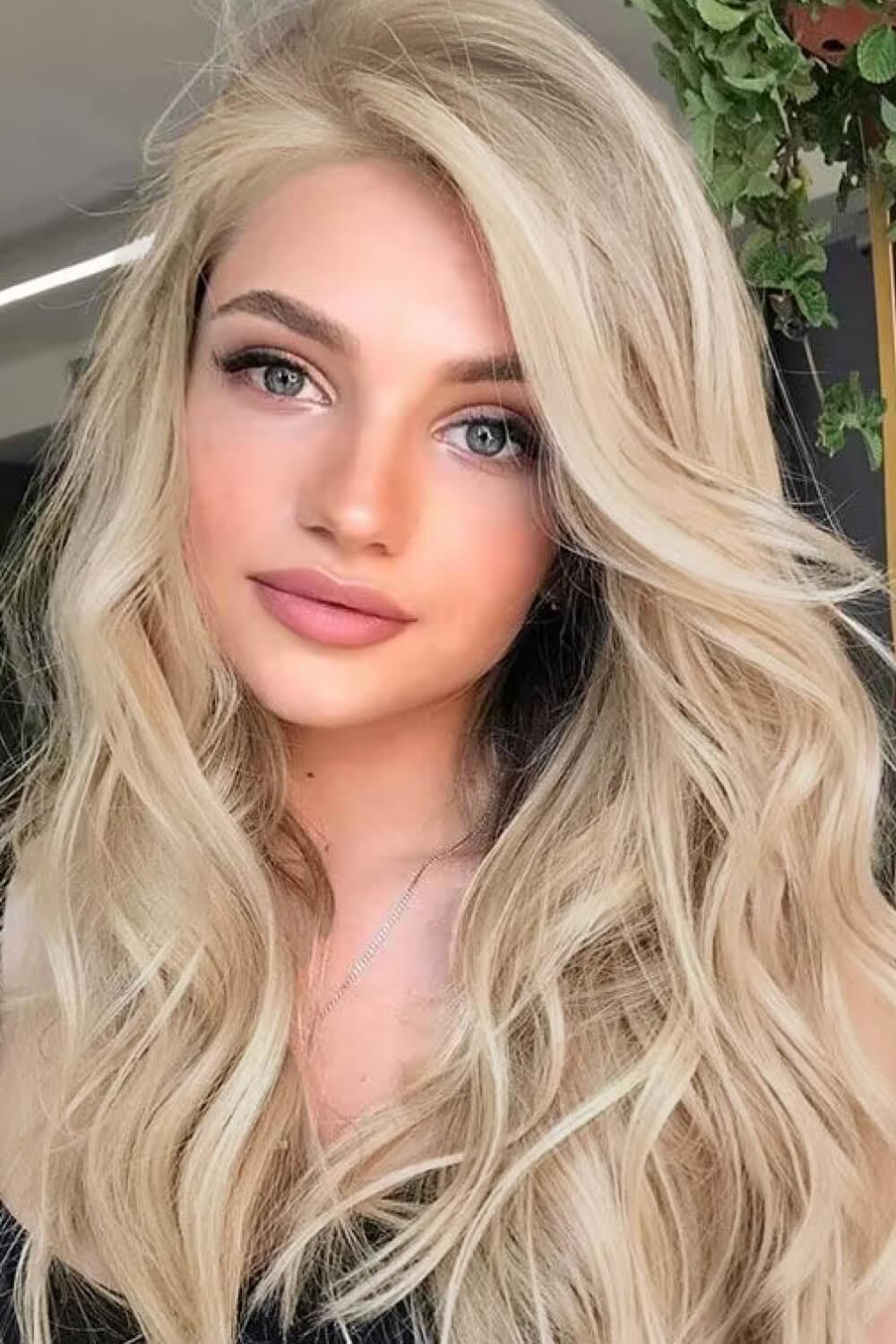 13*2" Lace Front Wigs Synthetic Long Wave 25" 150% Density - Clothes For Her Online Store