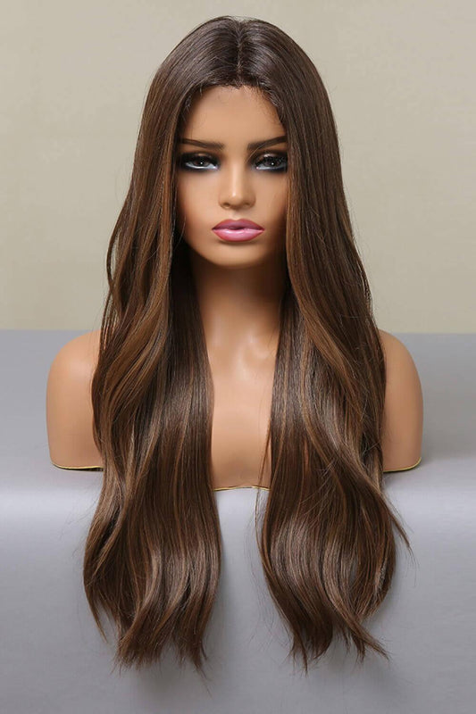 13*2" Lace Front Wigs Synthetic Long Wave 26" Heat Safe 150% Density - Clothes For Her Online Store