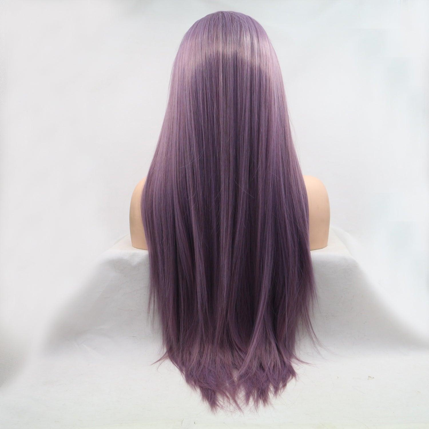13*3" Lace Front Wigs Synthetic Long Straight 24" 130% Density - Clothes For Her Online Store