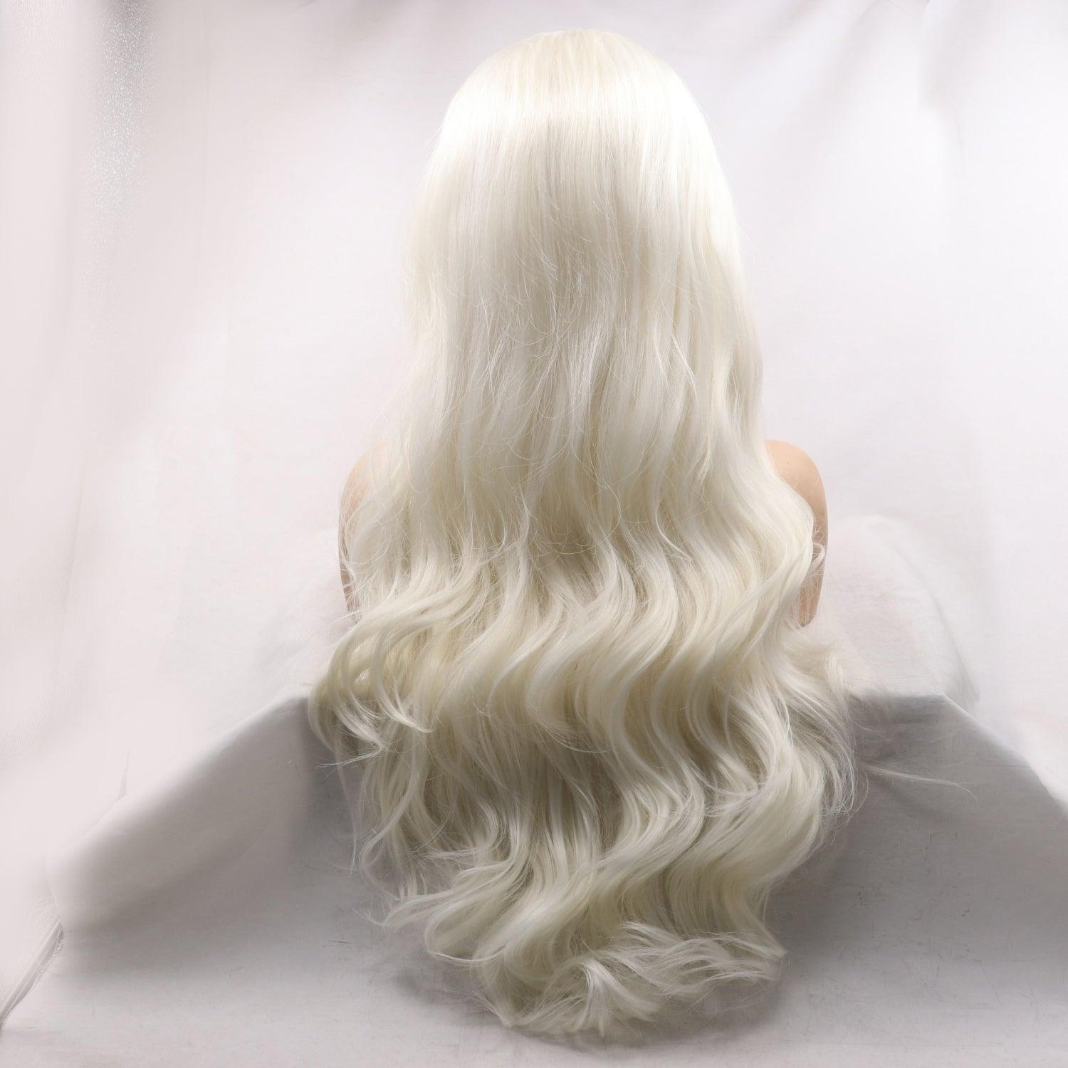 13*3" Lace Front Wigs Synthetic Long Wavy 24" 130% Density - Clothes For Her Online Store