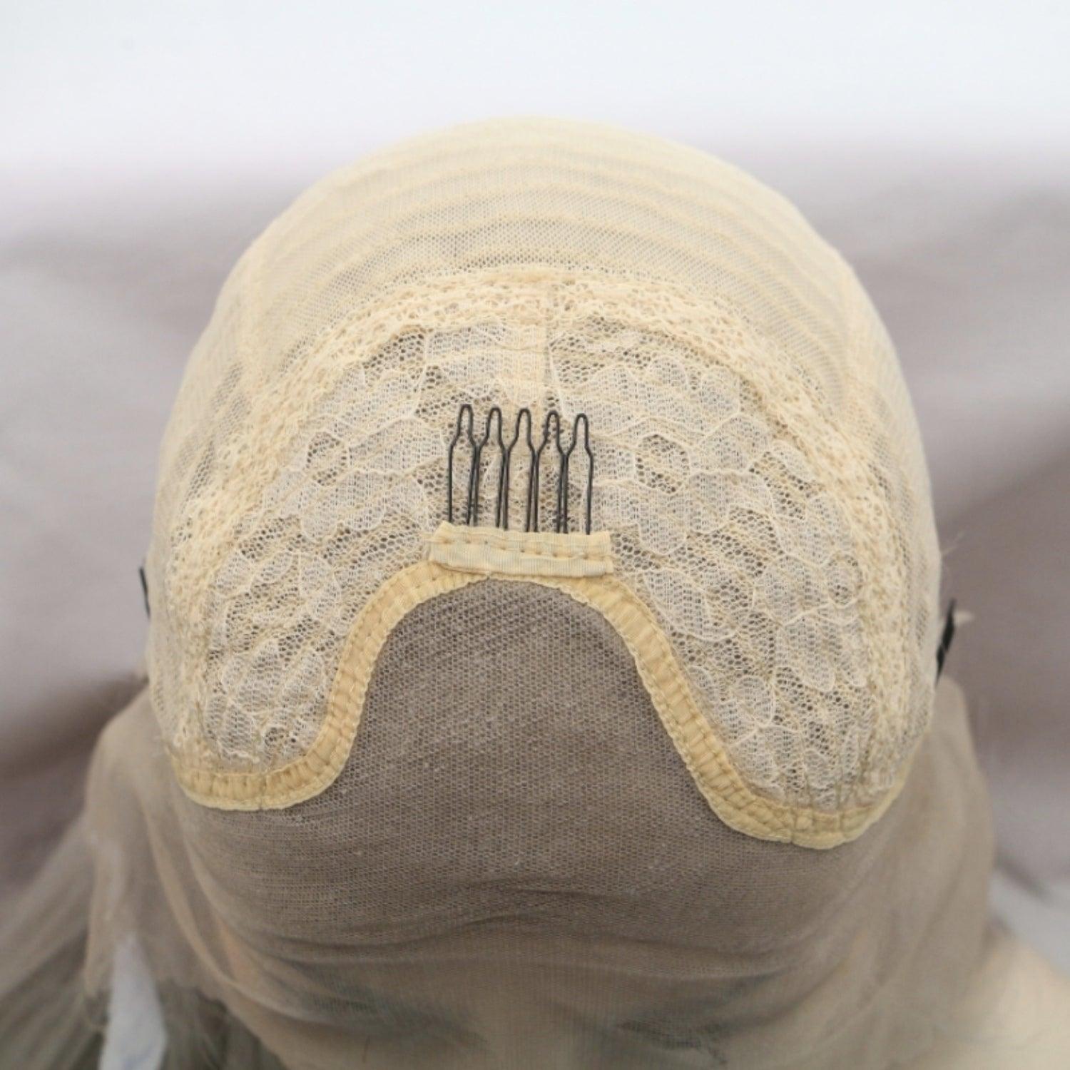 13*3" Lace Front Wigs Synthetic Long Wavy 24" 130% Density - Clothes For Her Online Store