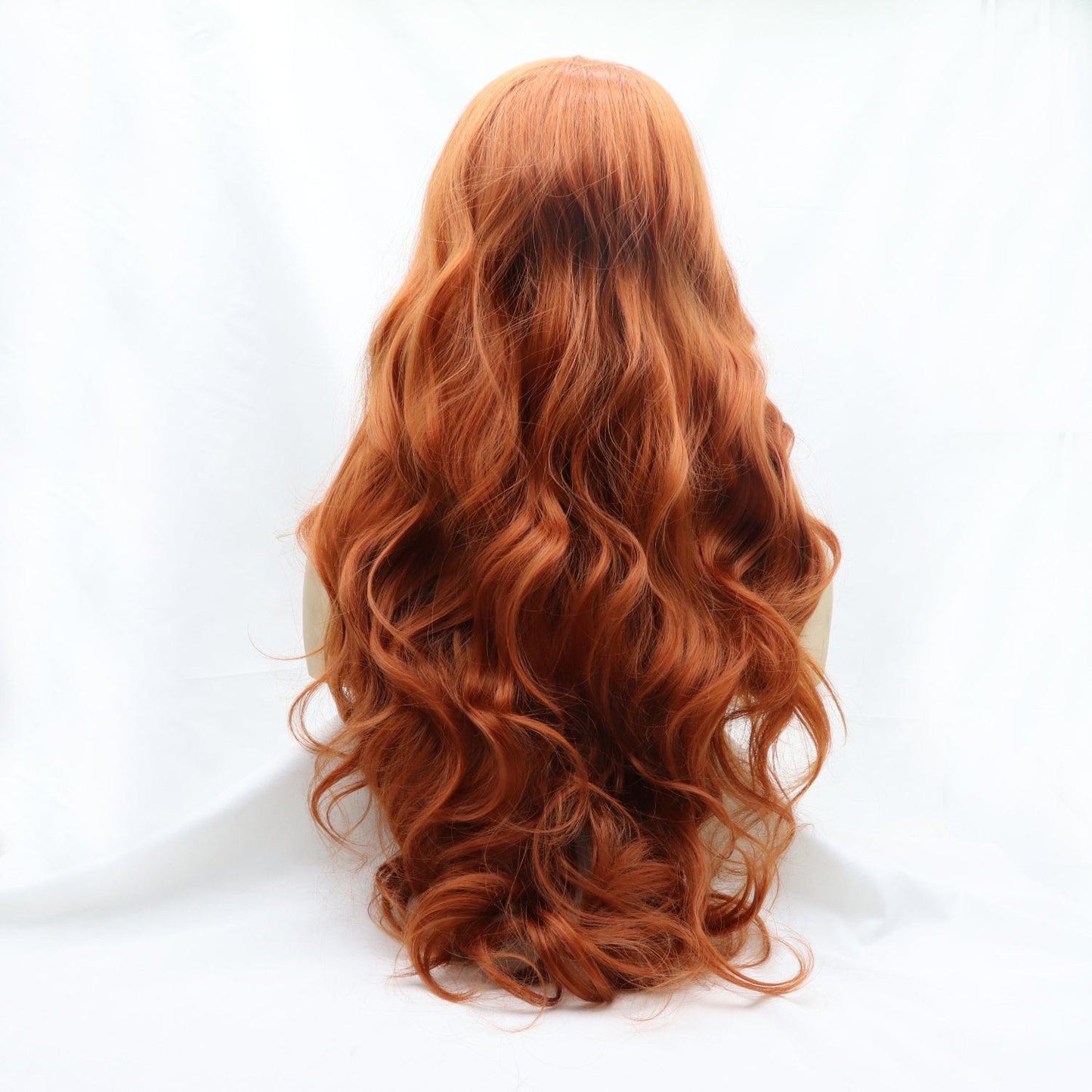 13*3" Lace Front Wigs Synthetic Long Wavy 24" 130% Density - Clothes For Her Online Store