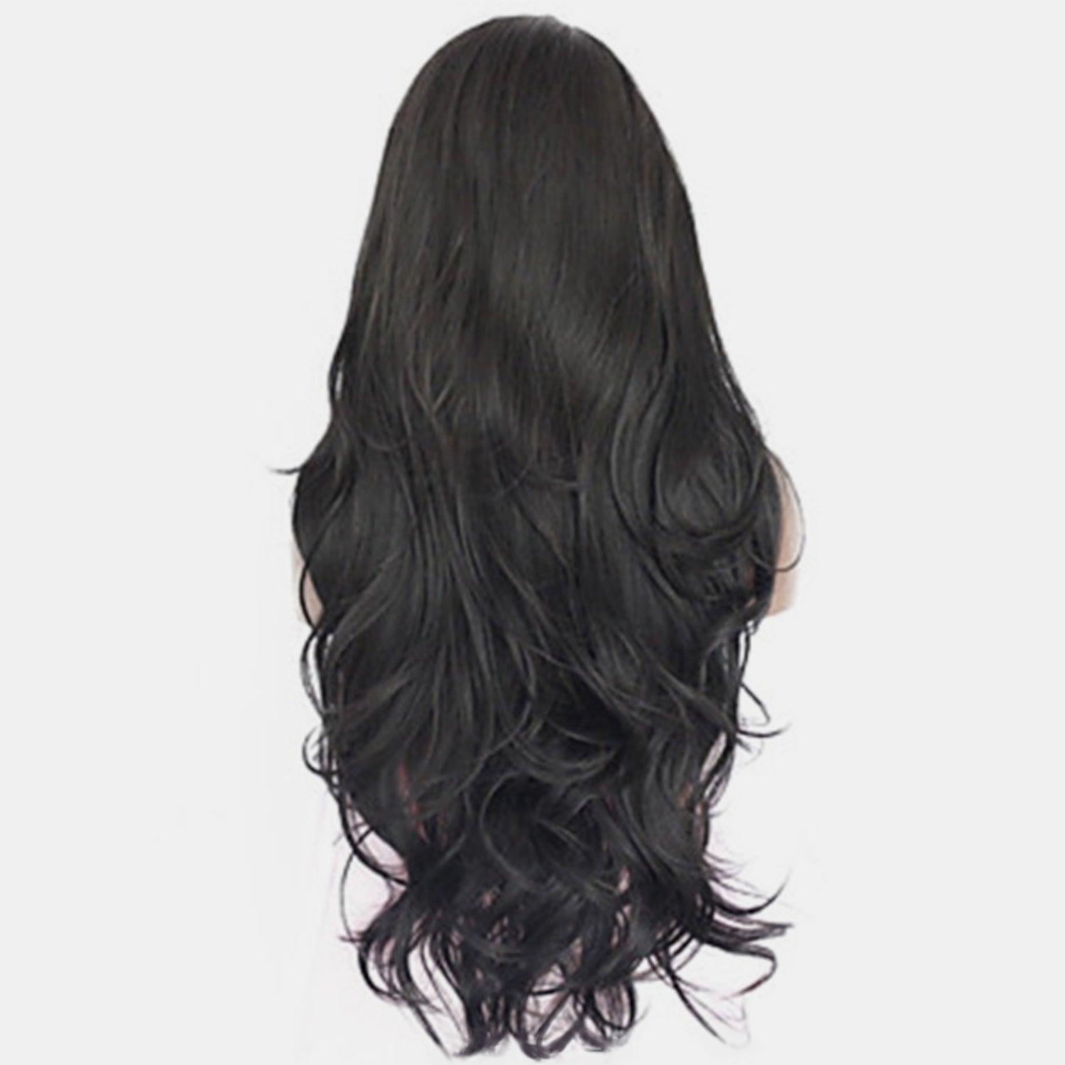 13*3" Lace Front Wigs Synthetic Long Wavy 24" 130% Density - Clothes For Her Online Store
