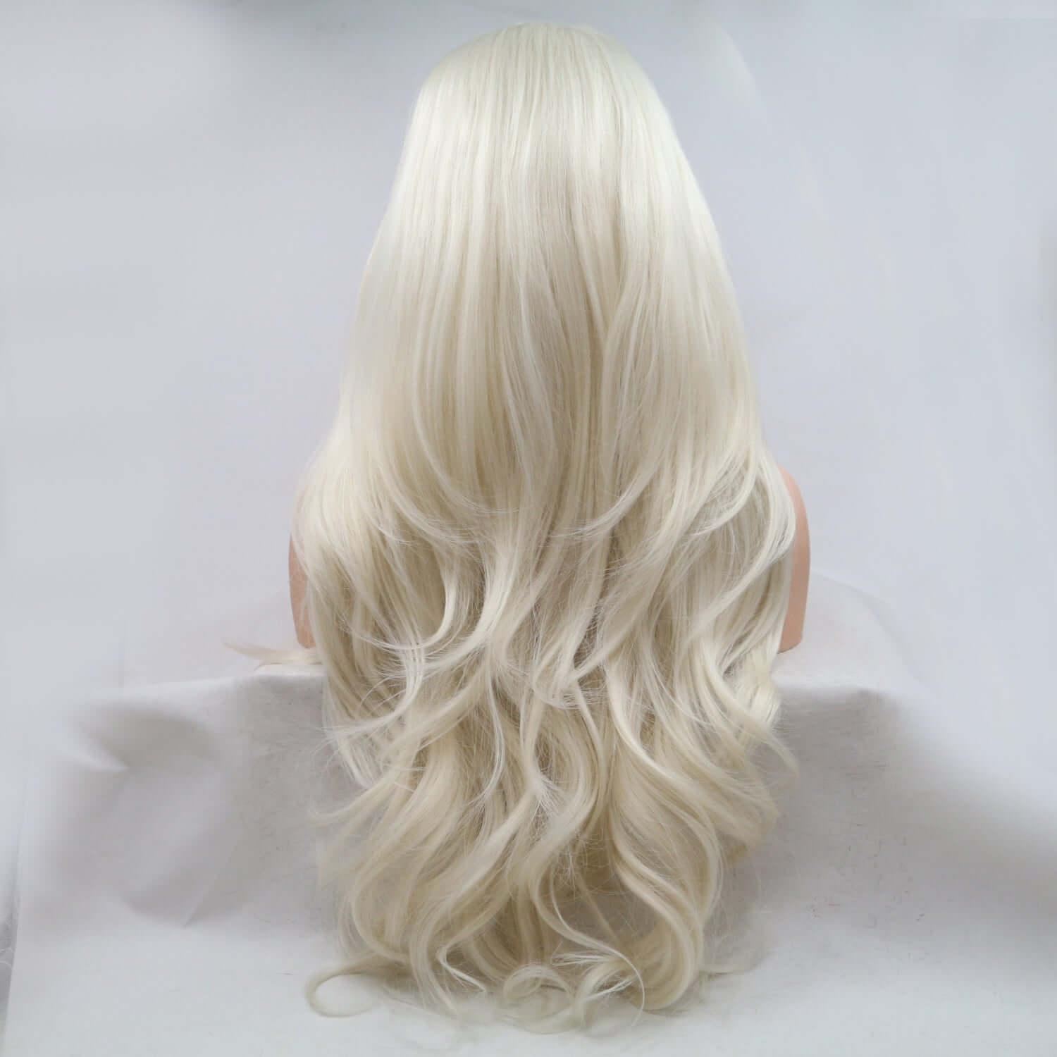 13*3" Lace Front Wigs Synthetic Long Wavy 24" 130% Density - Clothes For Her Online Store